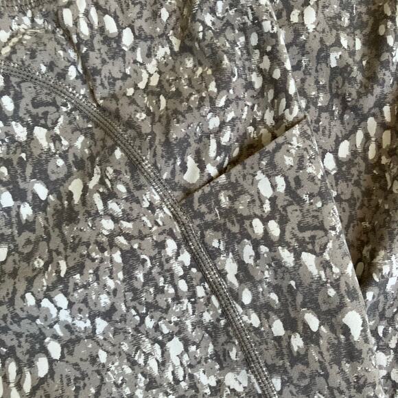 VARLEY Sz S Let's Go Leggings High-Rise Pocket Shadow Blush Snakeskin Print - Picture 12 of 16